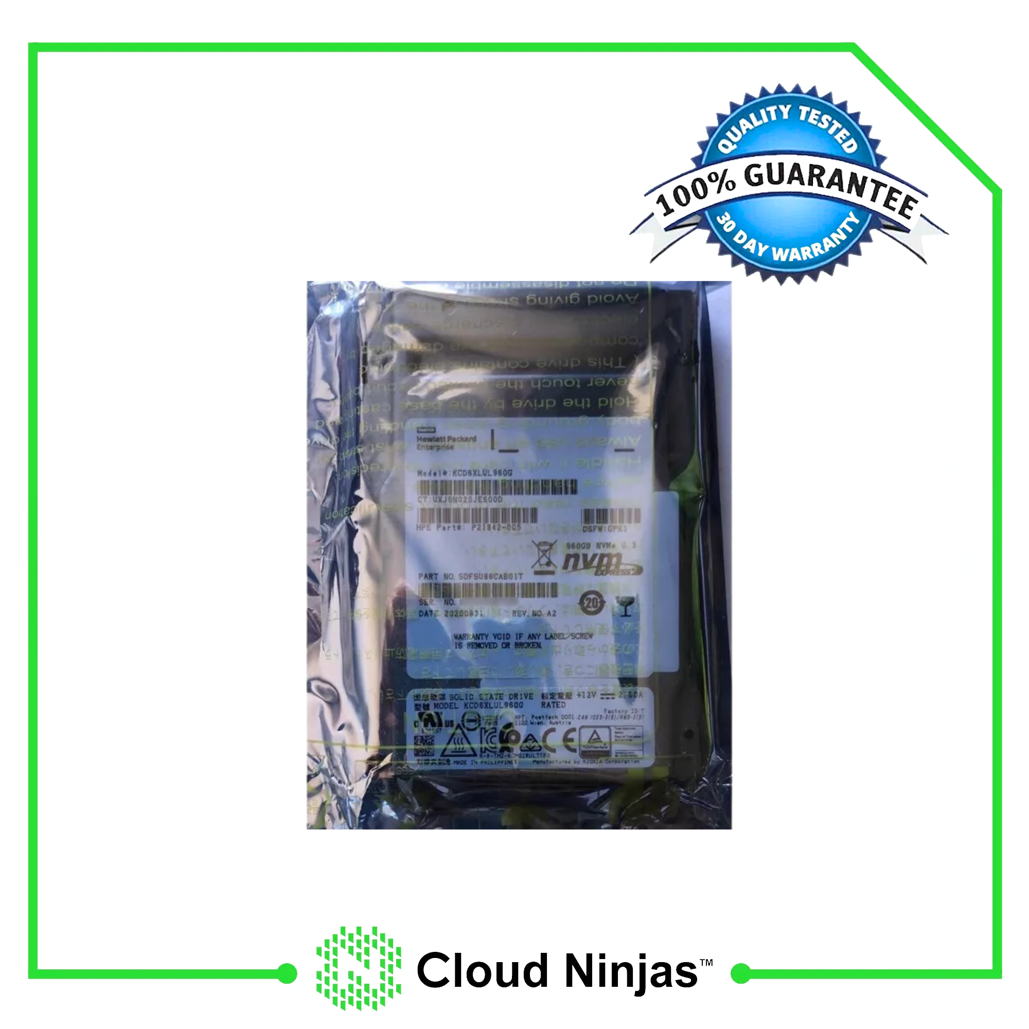 Super Micro Kioxia CD6-R SSD 容量3.84TB 2.5インチ NVMe PCIe4x4 15mm｜HDS-TUN0-KCD6XLUL3T84
