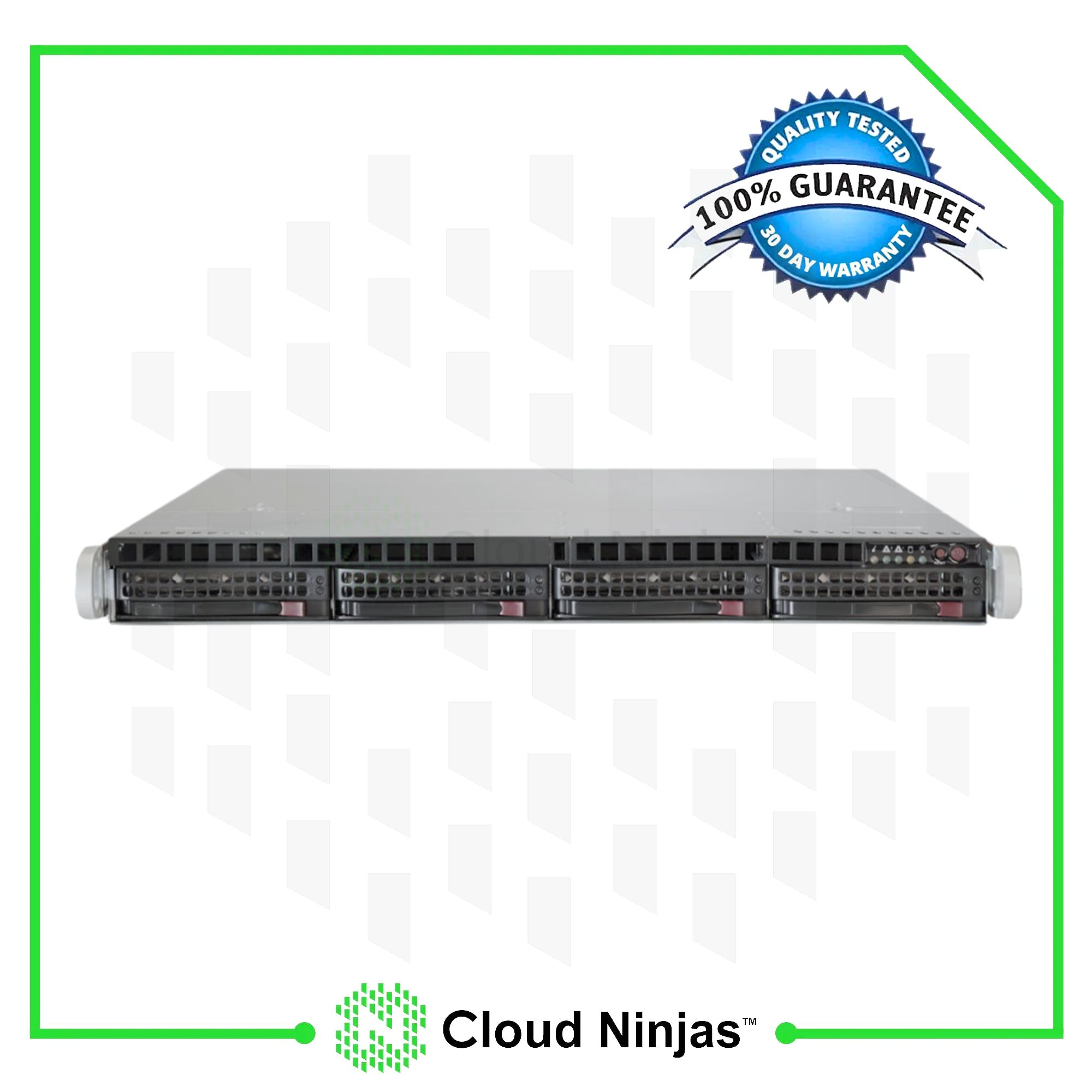Cloud Ninjas ARA-4LS 1U 4 Bay Server AMD Ryzen9 7900X 12