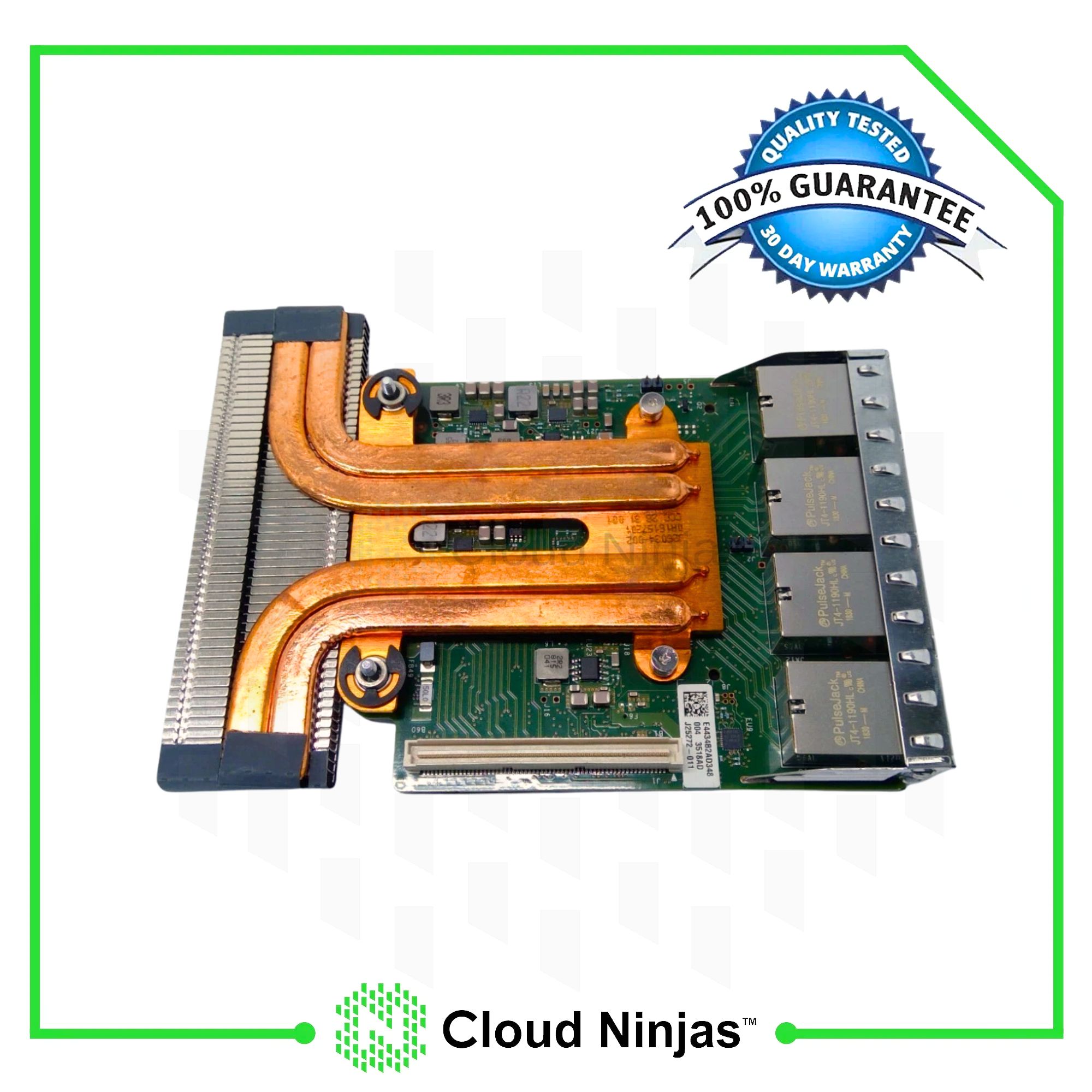 Dell 64PJ8 Intel X550-T4 4x10GbE RJ45 Ethernet Network Daughter