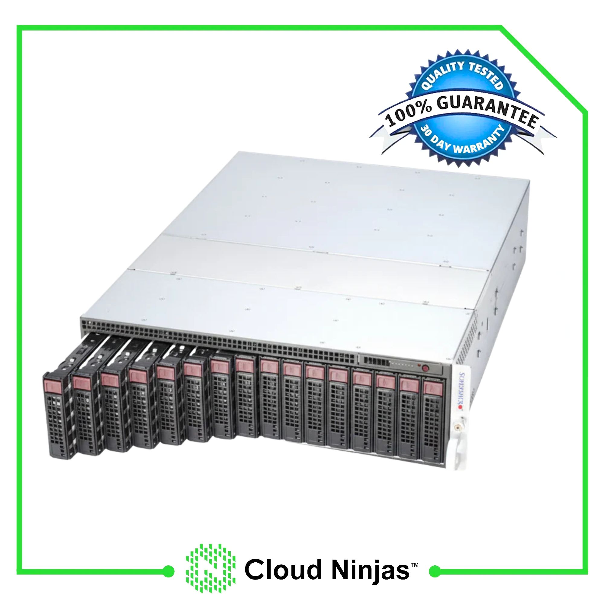 Supermicro SYS-5039MC-H8TRF 3U 8 Node MicroCloud Xeon E-2246G 64GB